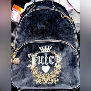 Juicy couture Velvet back pack